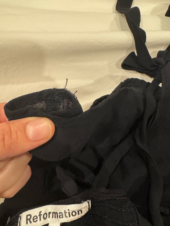 Reformation Black Nikita Dress 10 - Picture 5 of 8